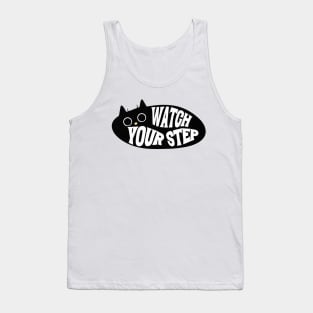 Funny Thin Cat Tank Top